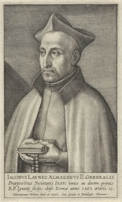 Portret van de jezuïet Jacobus Laynez
