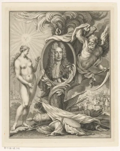 Portret van de John Churchill, hertog van Marlborough