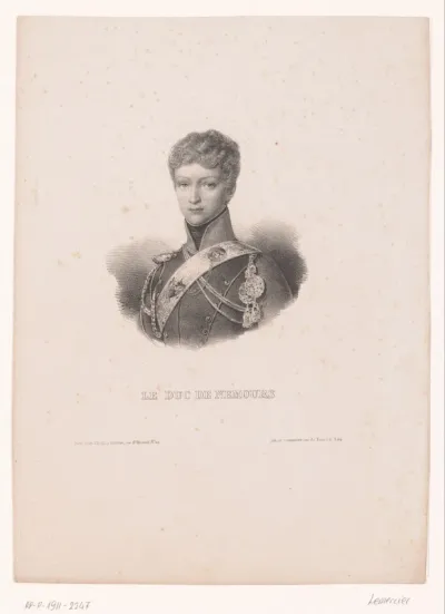 Portret van de jonge Lodewijk van Orléans