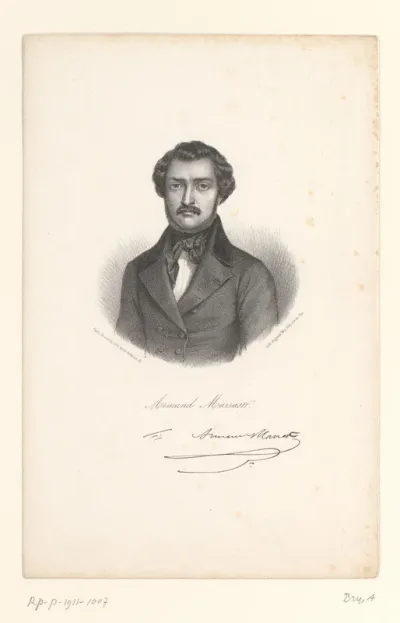 Portret van de journalist Armand Marrast