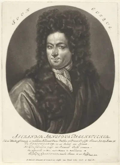 Portret van de jurist en hoogleraar Alexander Arnold Pagenstecher