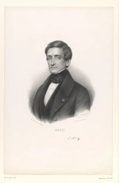 Portret van de jurist en politicus Pellegrino Rossi