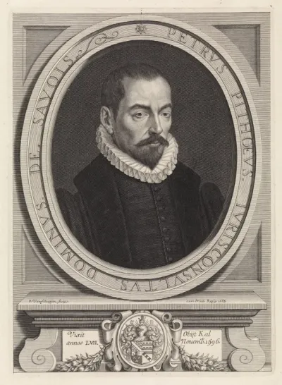 Portret van de jurist Pierre Pithou