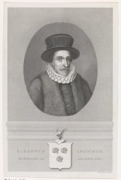 Portret van de kanselier Elbertus Leoninus