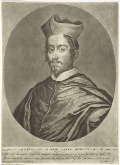 Portret van de karninaal Luis Manuel Fernández de Portocarrero