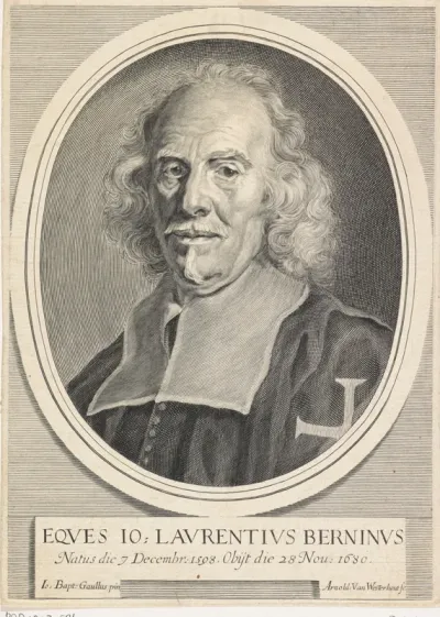 Portret van de kunstenaar Giovanni Lorenzo Bernini