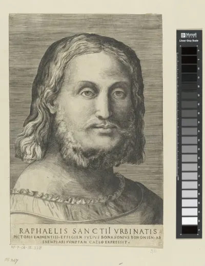 Portret van de kunstenaar Rafaël