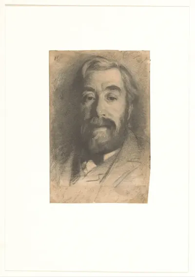 Portret van de kunstschilder Anton Mauve