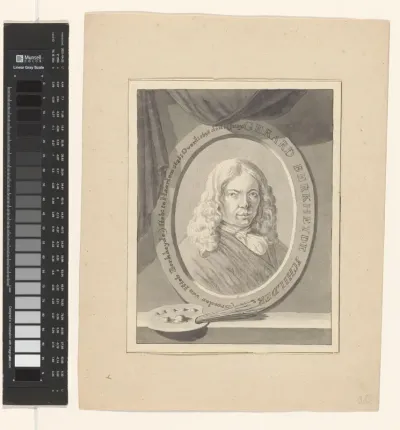 Portret van de kunstschilder Gerrit Berckheyde