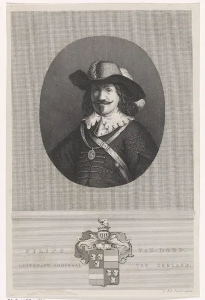 Portret van de luitenant-admiraal Philips van Dorp