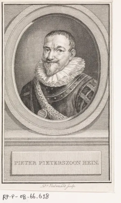 Portret van de luitenant-admiraal Piet Hein