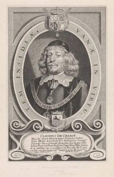 Portret van de markies Claude de Chabot