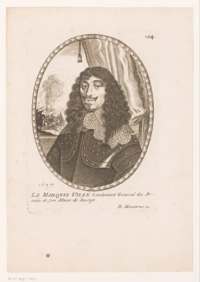 Portret van de markies van Ville