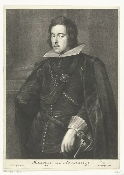 Portret van de Marquis de Mirabeau