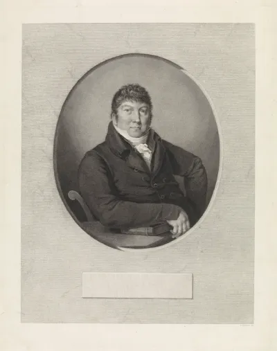 Portret van de medicus Nicolaas Willem Rauwenhoff
