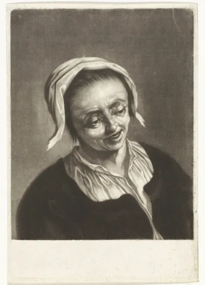 Portret van de moeder van Adriaen en Isaac van Ostade