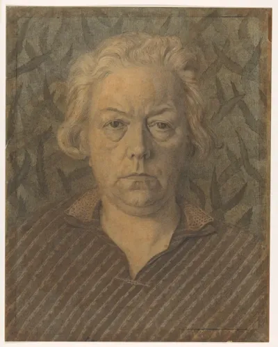 Portret van de moeder van August Grotegoed