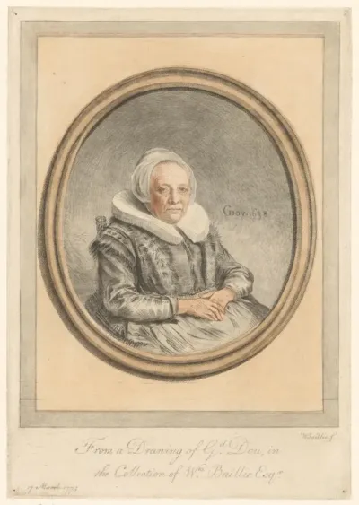 Portret van de moeder van Gerard Dou