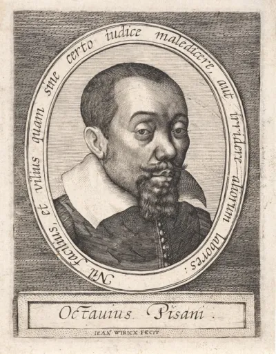 Portret van de Napolitaanse geleerde Ottavio Pisani