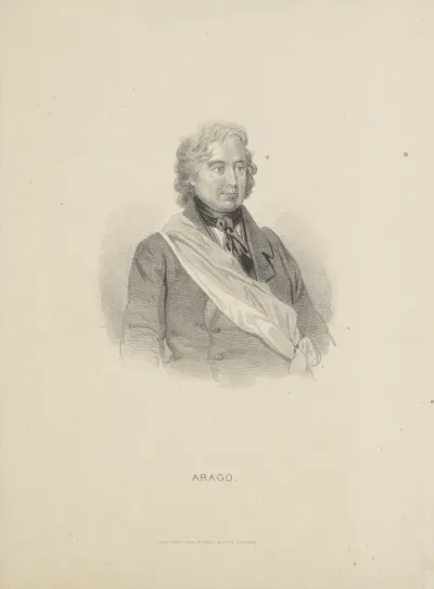 Portret van de natuurkundige François Arago