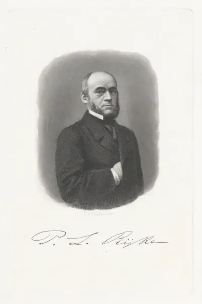 Portret van de natuurkundige Pieter Leonard Rijke