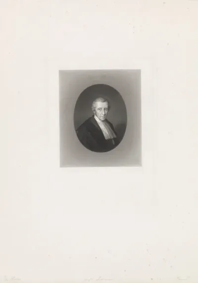 Portret van de onderwijzer Bernardus Franciscus Suerman