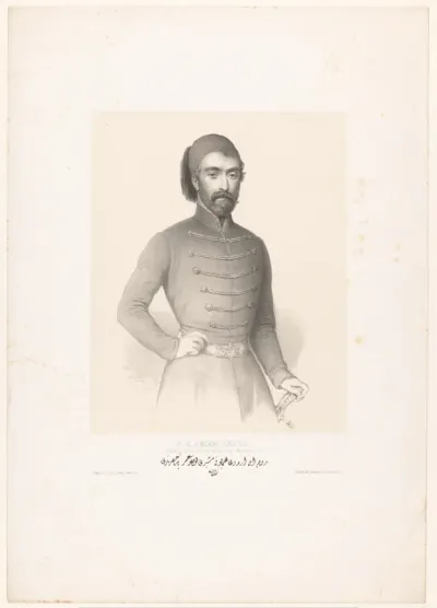 Portret van de Ottomaanse generaal Omar Pasha Latas