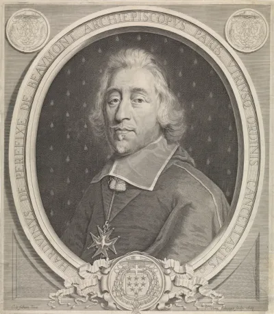 Portret van de Parijse aartsbisschop Hardouin de Péréfixe de Beaumont