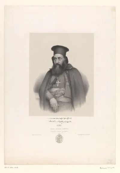 Portret van de patriarch Ignatius Antonius I Samheri