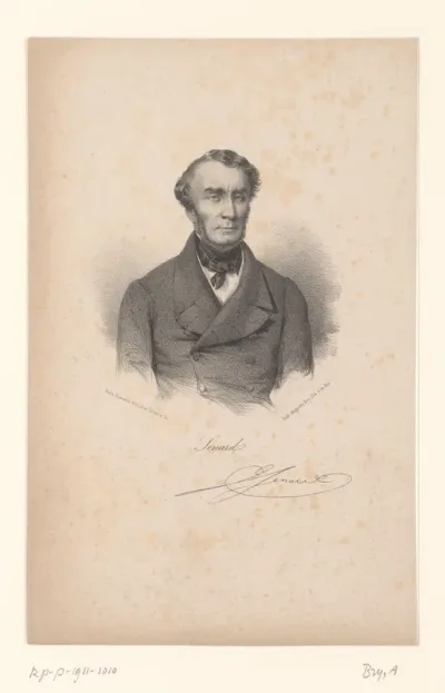 Portret van de politicus Antoine Marie Jules Senard