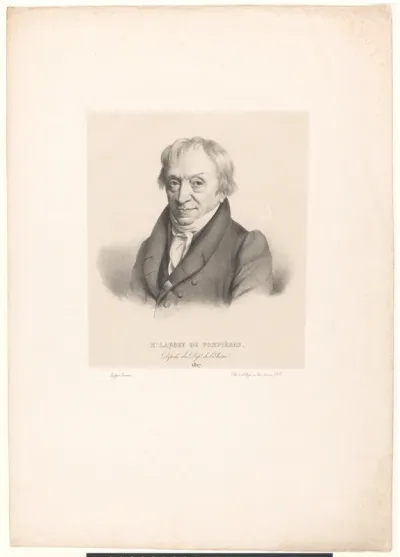 Portret van de politicus Guillaume-Xavier Labbey de Pompières