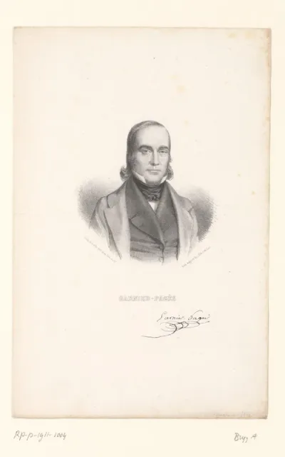 Portret van de politicus Louis-Antoine Garnier-Pagès