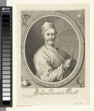 Portret van de Poolse generaal Paweł Jan Sapieha