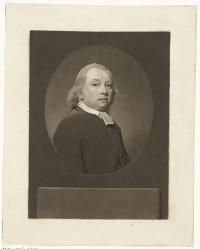 Portret van de predikant Abraham Bowier