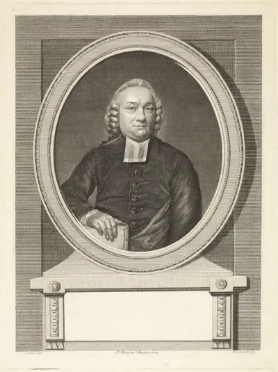 Portret van de predikant Benjamin Frieswijk