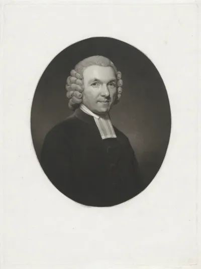 Portret van de predikant Didericus Tendall
