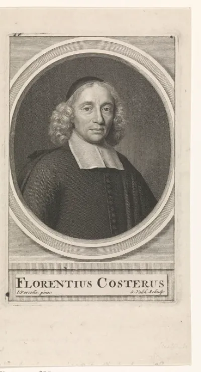 Portret van de predikant Florentius Costerus