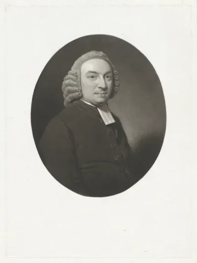 Portret van de predikant Hendrik Husly Viervant