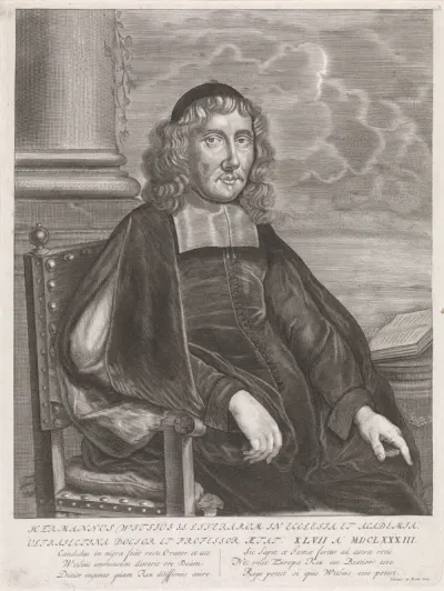 Portret van de predikant Herman Witsius