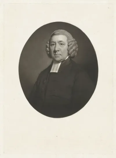 Portret van de predikant Petrus Haack