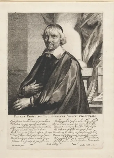 Portret van de predikant Petrus Proëlius