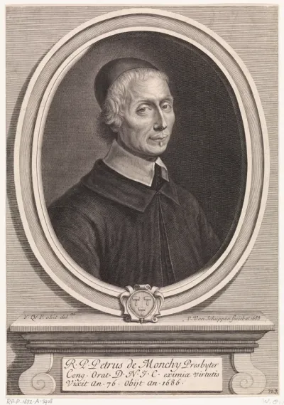 Portret van de presbyteriaan Petrus de Monchy