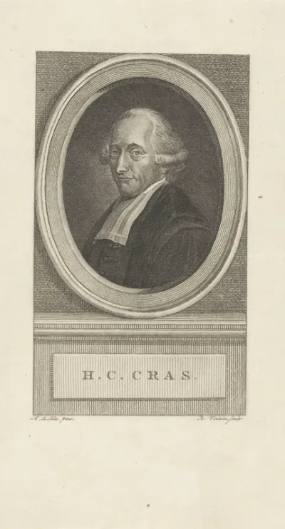Portret van de rechtsgeleerde Hendrik Constantijn Cras