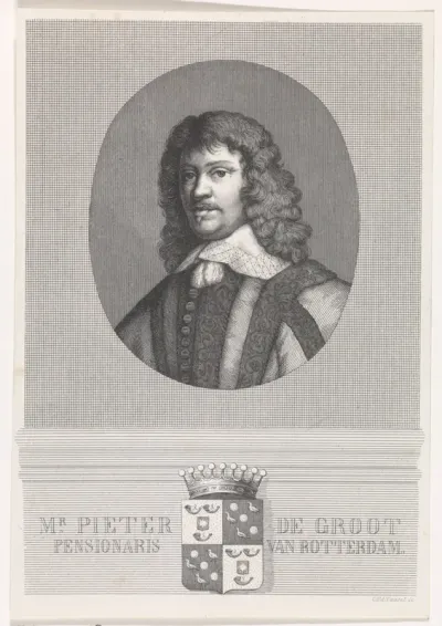 Portret van de rechtsgeleerde Pieter de Groot
