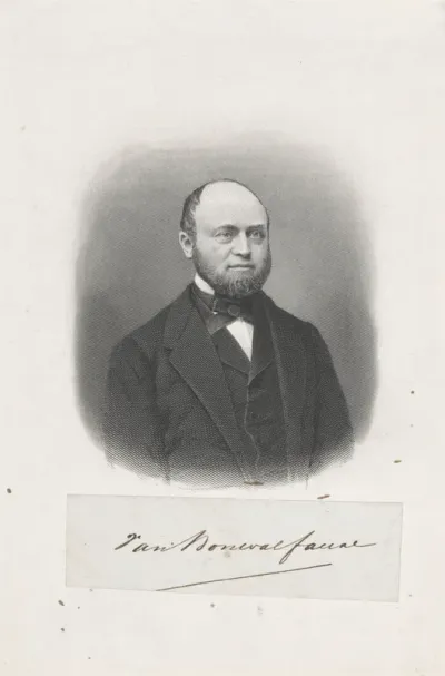 Portret van de rechtsgeleerde Rembt Tobias Hugo Pieter Liebrecht Alexander van Boneval Faure