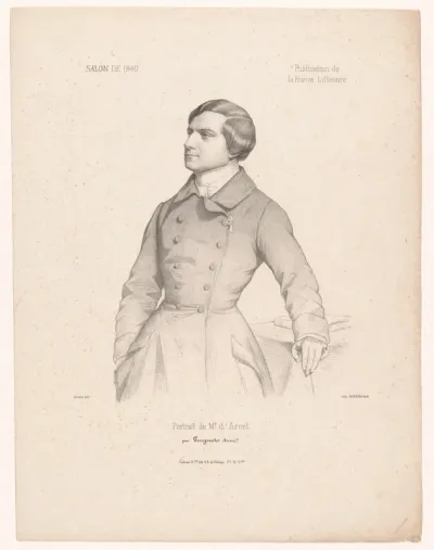 Portret van de scheikundige Jean-Pierre-Joseph d'Arcet