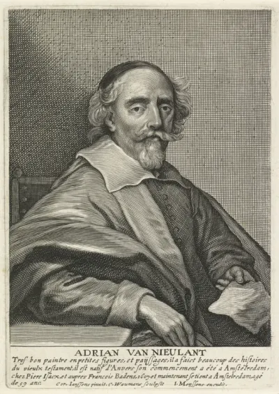 Portret van de schilder Adriaen van Nieulandt (I)