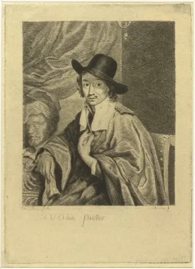 Portret van de schilder Adriaen van Ostade