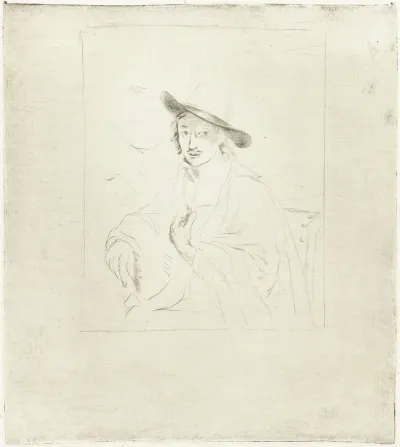 Portret van de schilder Adriaen van Ostade
