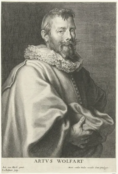 Portret van de schilder Artus Wolfaerts